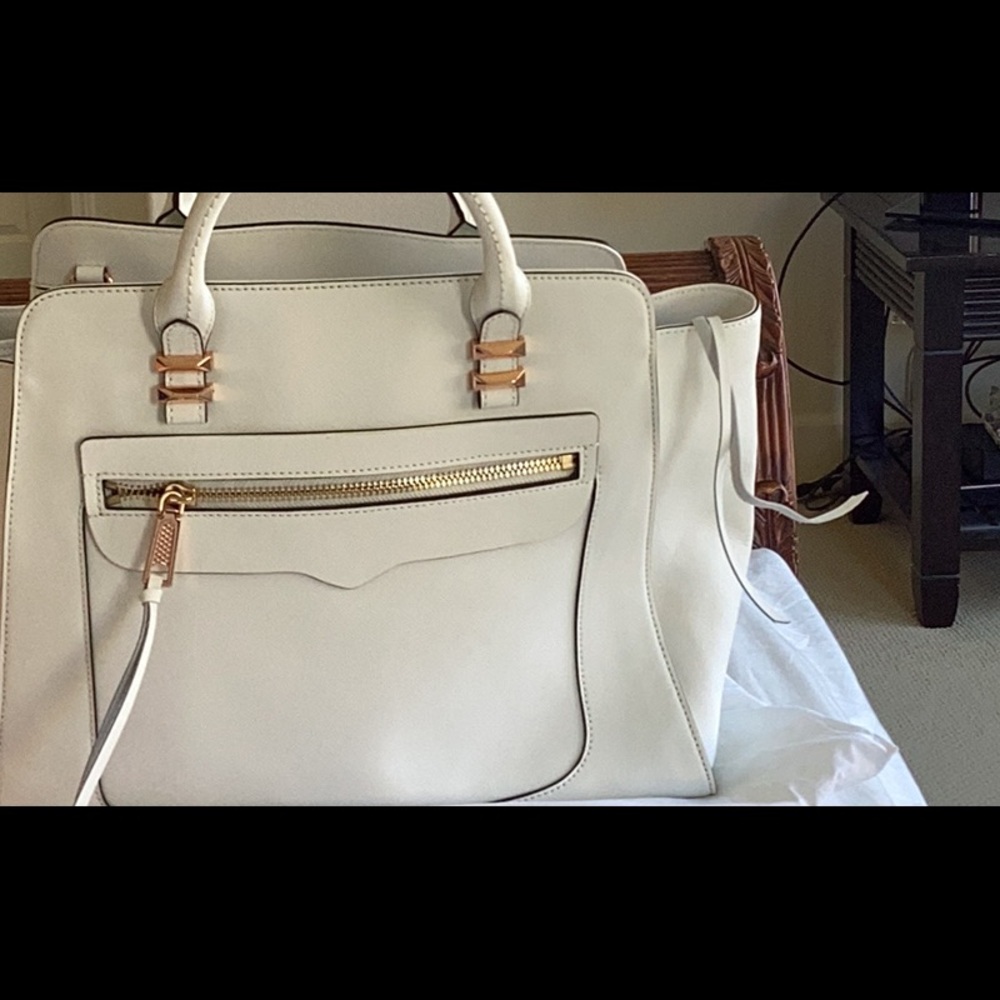 Rebecca Minkoff Large Avery Tote Color: white